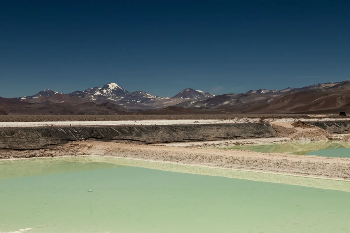 El triángulo del Litio. Un área desértica en la Puna, compartida por Bolivia, Chile y Argentina.
