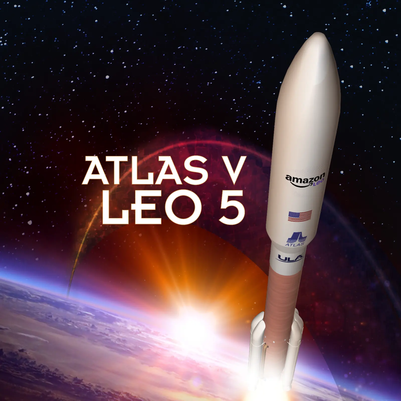 Lanzamiento final del Atlas 5 con satélites de Amazon Leo