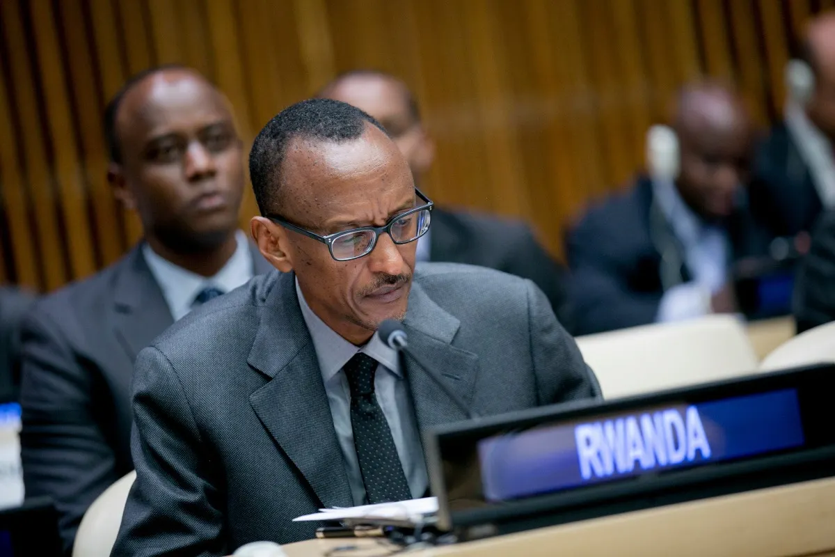 Paul Kagame, presidente de Ruanda.