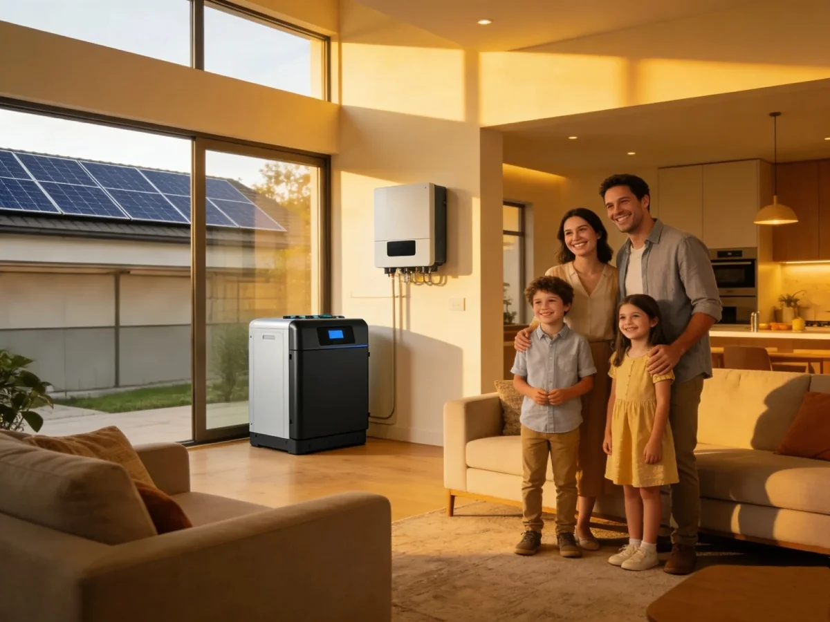 Las baterías LFP de 48V son utilizadas en sistemas solares pequeños, como instalaciones residenciales o de baja potencia comercial.
